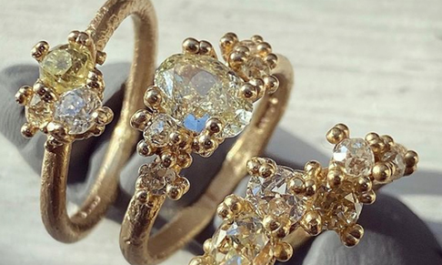 Contemporary fine jewellery Ruth Tomlinson appoints Cloudia Charalambos Comms